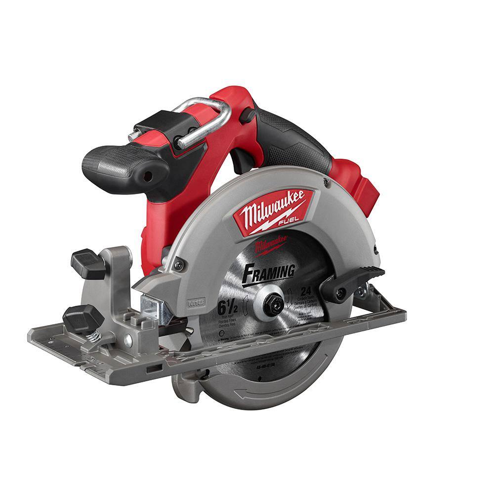 MW M18 FUEL 18V Lithium-Ion Brushless Cordless 6-12 in. Circular Saw with Oscillating Multi-Tool (Tool-Only) 2730-20-2836-20