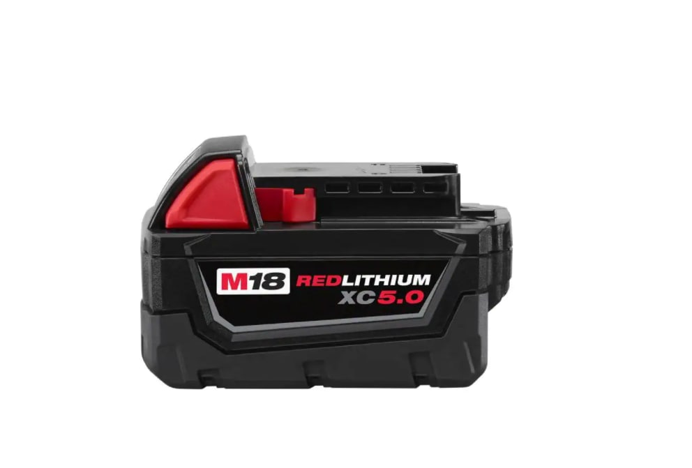 Milwaukee 48-11-1850 M18 18-Volt 5.0 Ah Lithium-Ion XC Extended Capacity Battery Pack