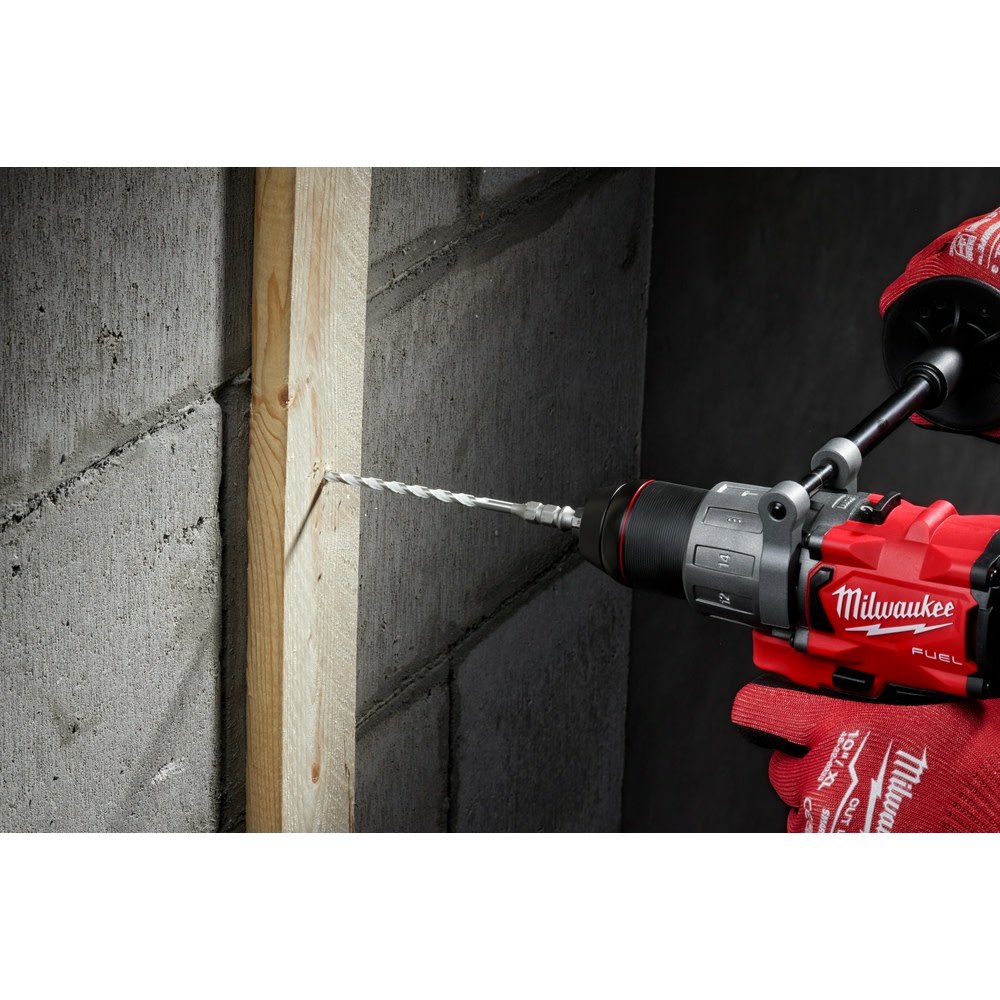 Milwaukee 3/16 x 6 SHOCKWAVE Carbide Multi Material Drill Bit for Concrete Screws