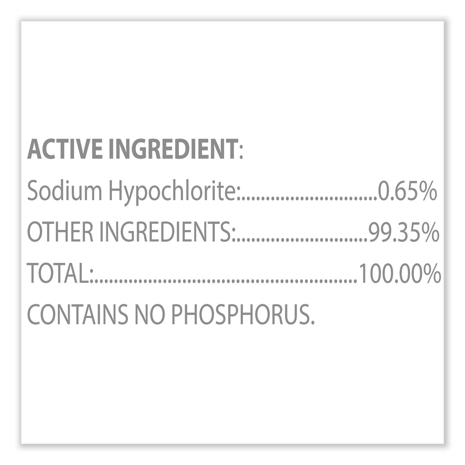 Bleach Germicidal Cleaner by Cloroxandreg; Healthcareandreg; CLO68970