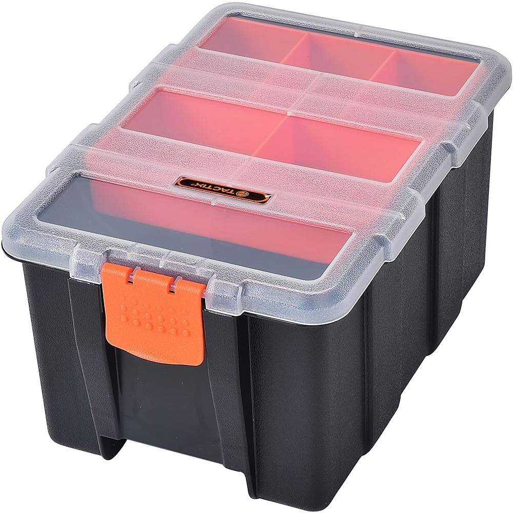 TACTIX 49-Compartments 4 in 1 Small Parts Organizer 320020