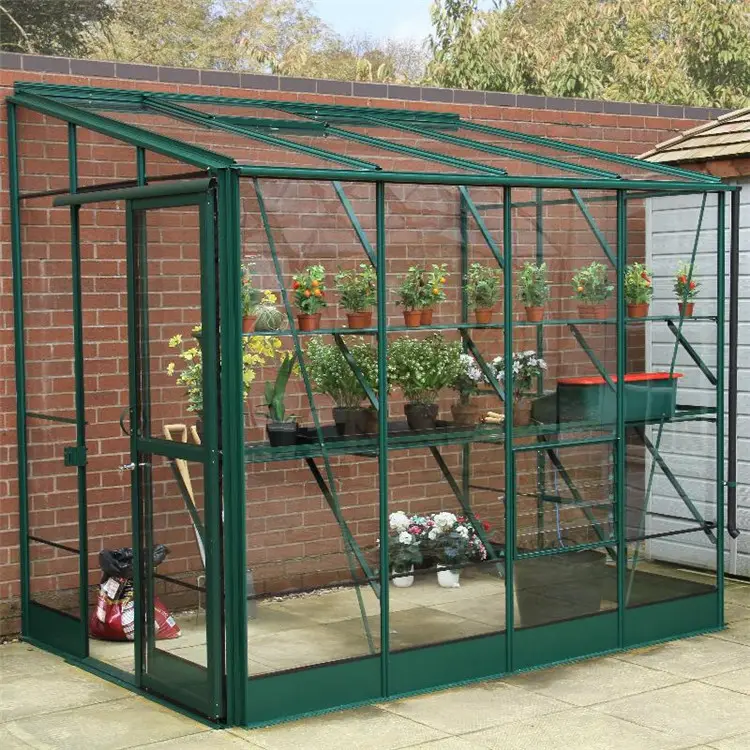 Polycarbonate Greenhouse Natural Aluminum Garden Greenhouse