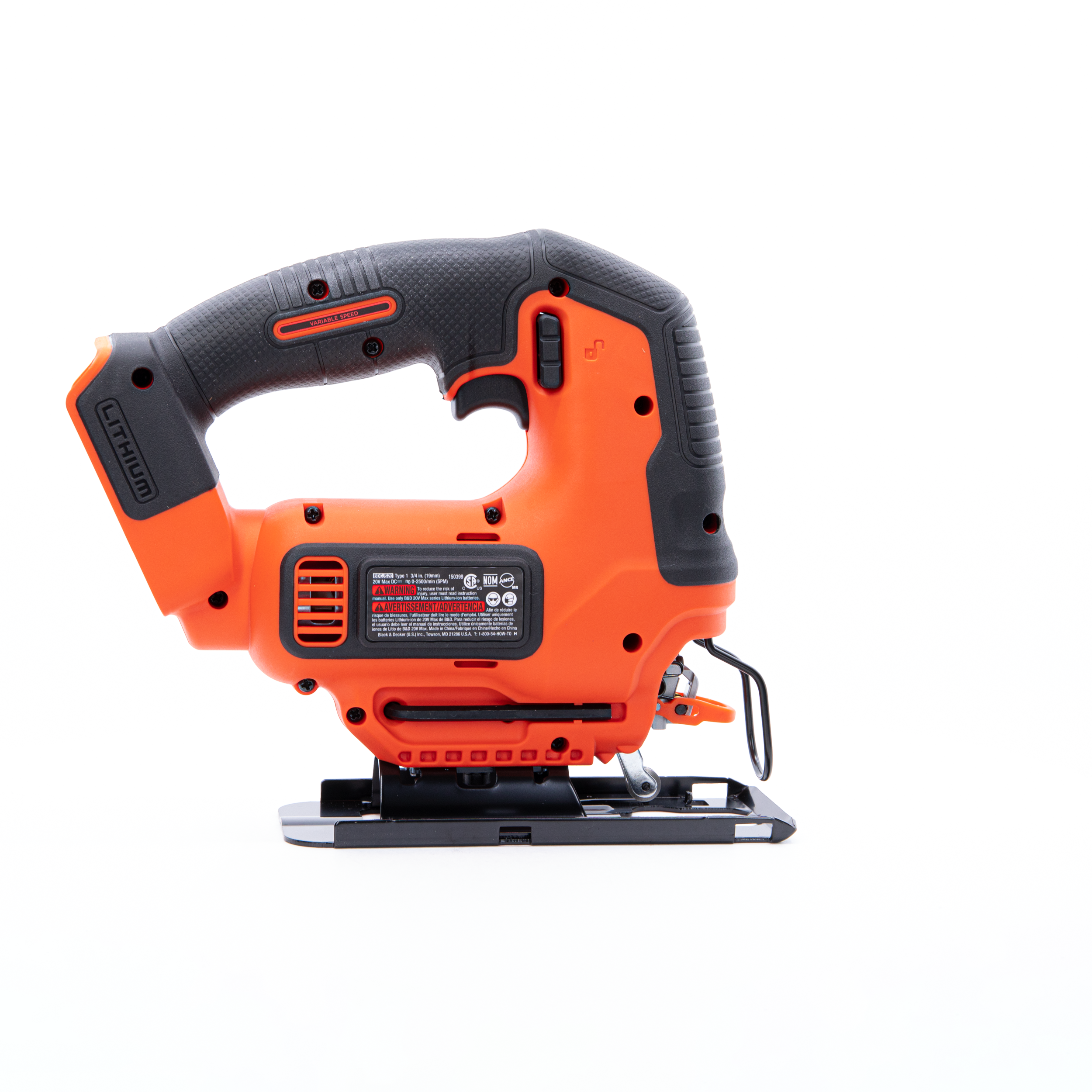 20V MAX* POWERCONNECT™ Cordless Jig Saw (Tool Only)