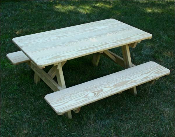 Treated Pine Kid's Picnic Table