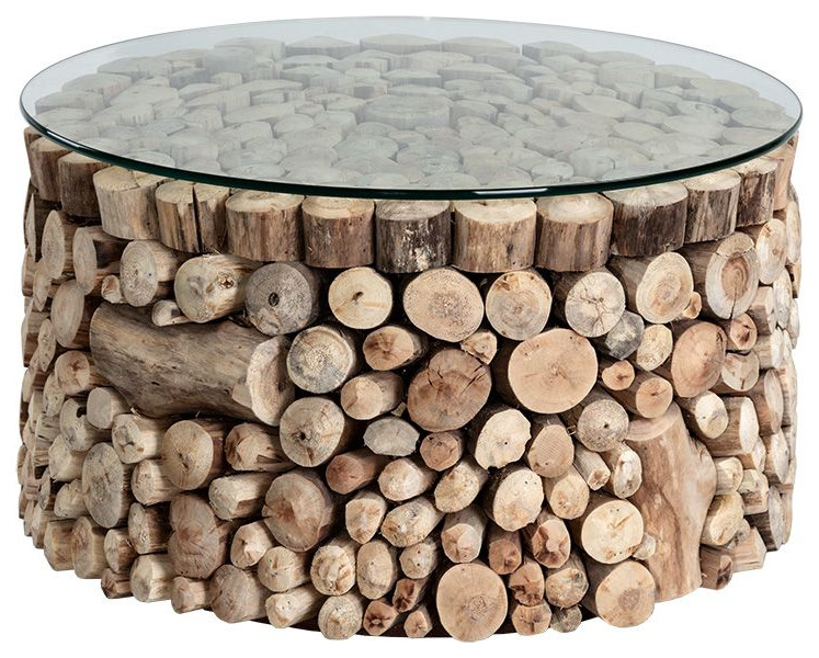 Bickford Side Table   Rustic   Side Tables And End Tables   by Sunpan Modern Home  Houzz