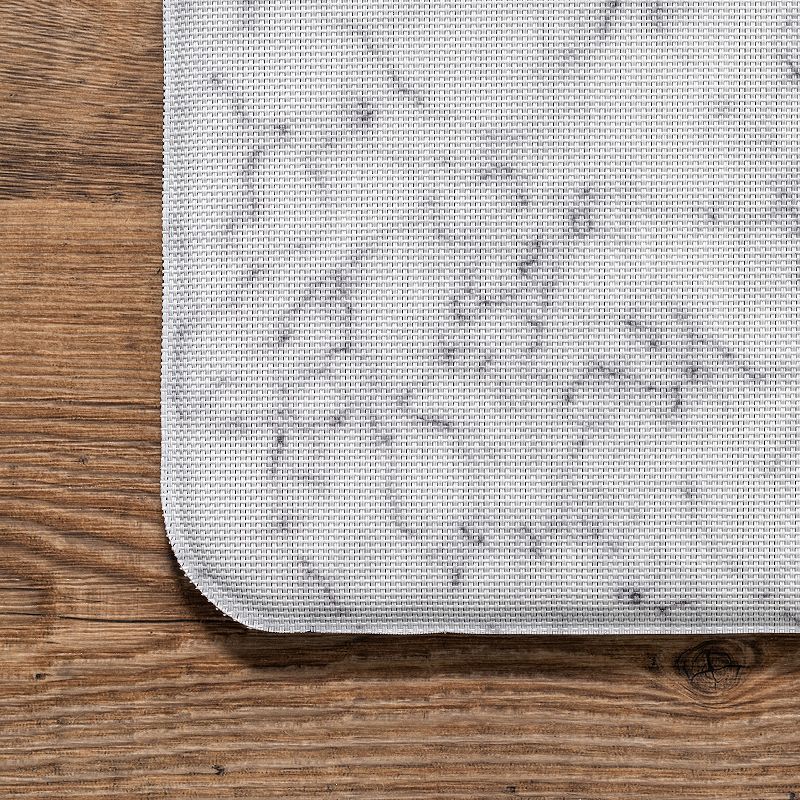 nuLOOM Abstract Marble Kitchen Mat