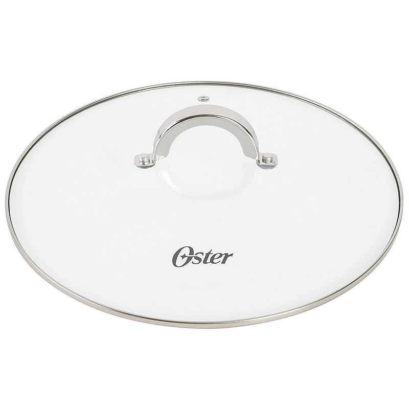 Oster Cocina Sangerfield 3 Piece 11 Inch Stainless Steel Everyday Pan with Steamer and Lid