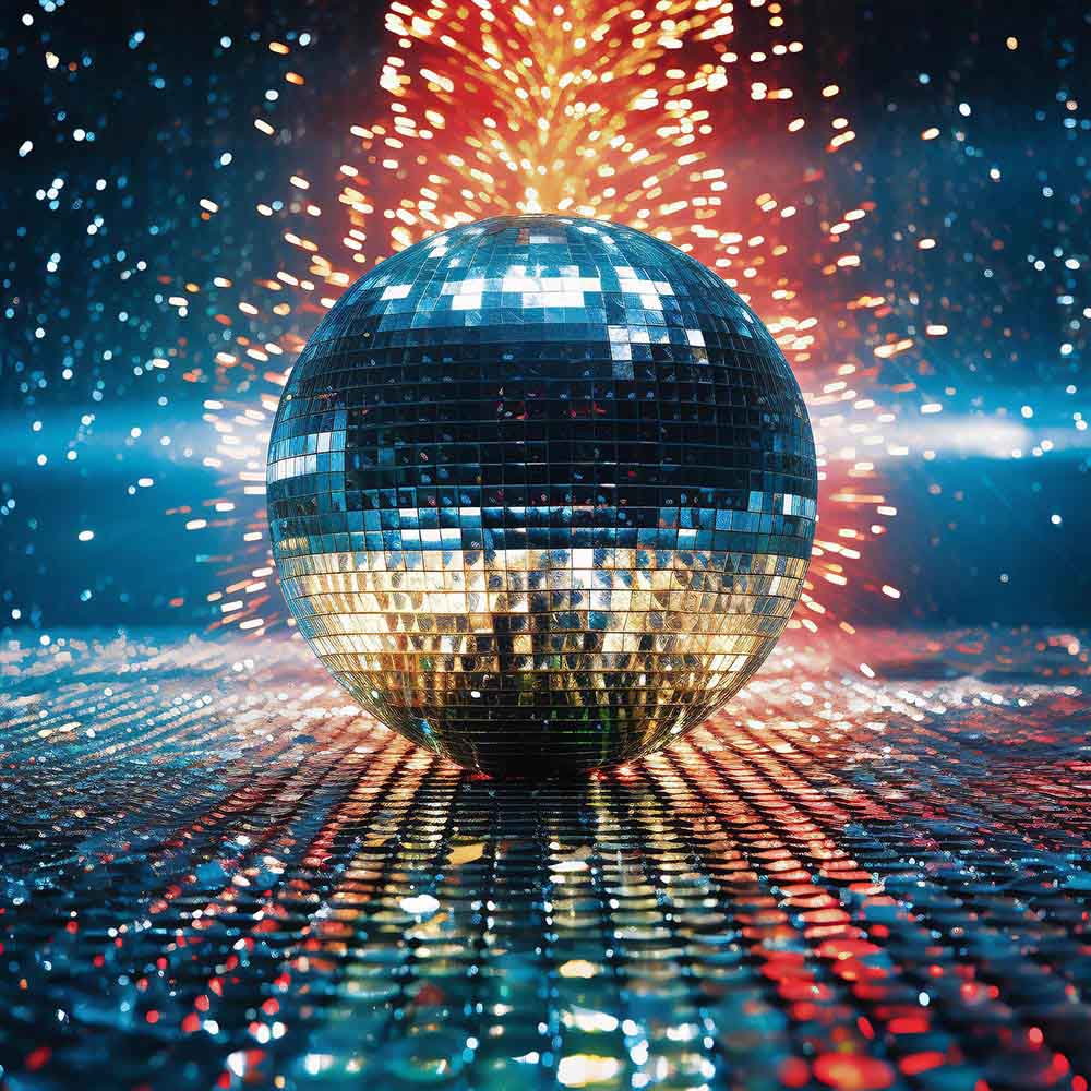 Mirror Ball Disco Party Decorative Ball