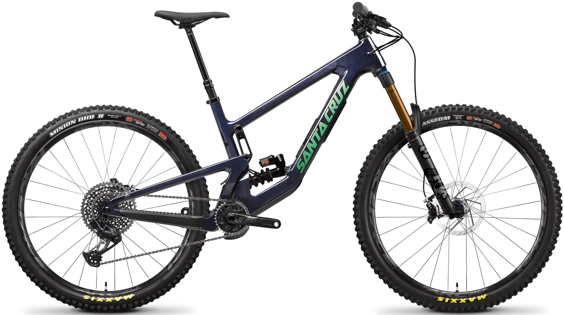 Santa Cruz Megatower Carbon CC 29 - X01 Coil - Trans Blue - 2022