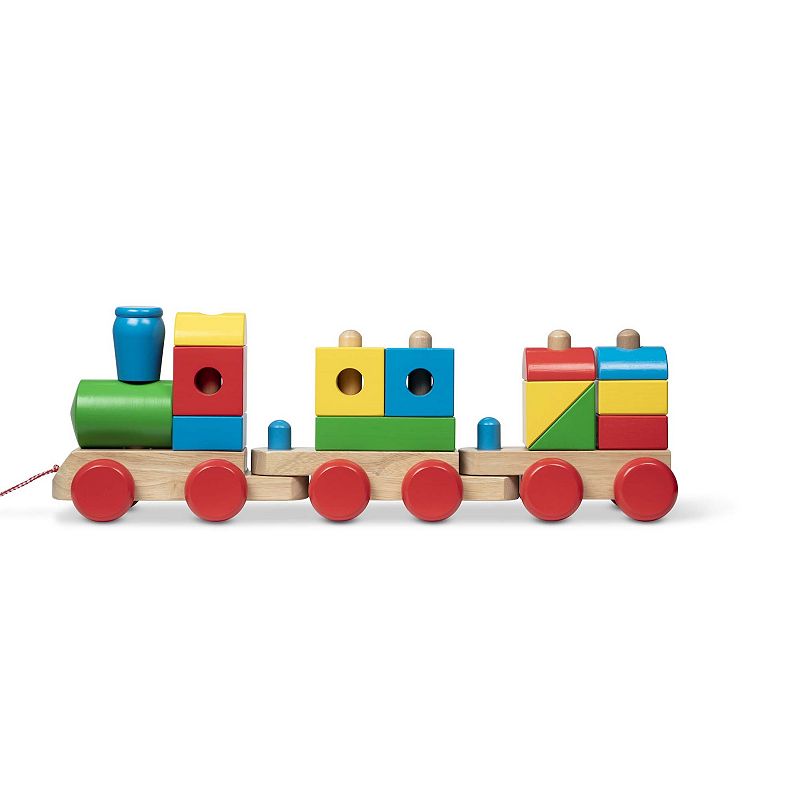 Melissa and Doug Wooden Jumbo Stacking Train