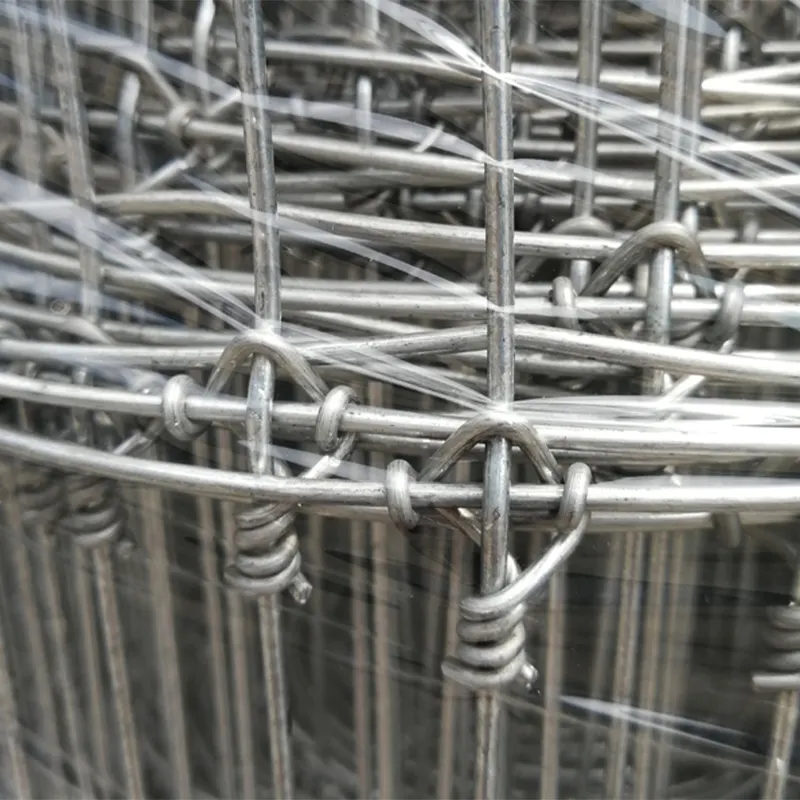 Factory Supply  Deer Stay Gate Hot Dip Galvanized Fixed Knot Woven Wire Field Fence