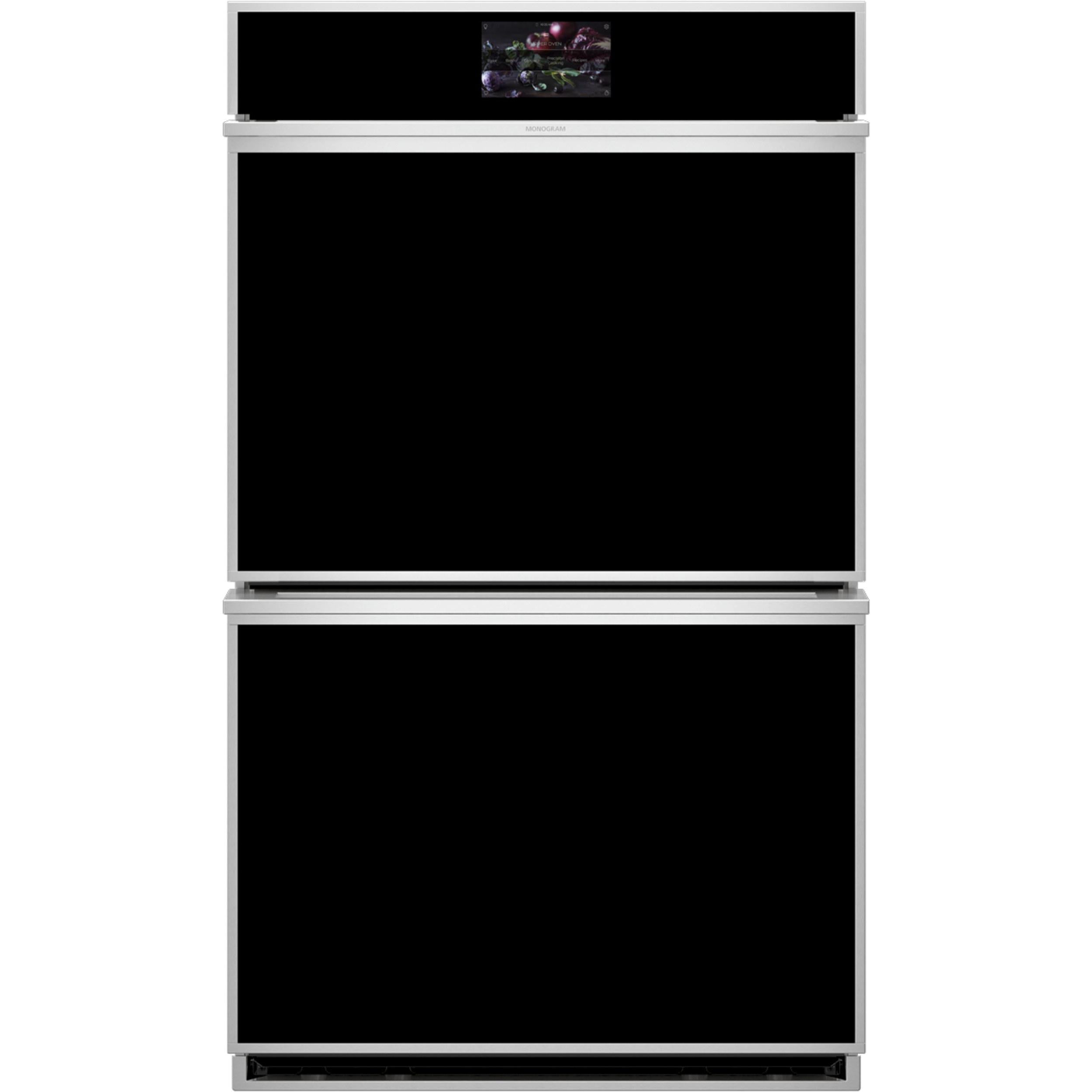 Monogram 30-inch, 10 cu.ft. Built-in Double Wall Oven with True European Convection ZTD90DSSNSS