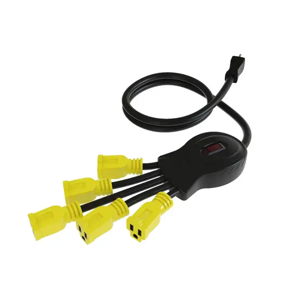 Stanley PowerSquid 5 Outlet Flexible Outlet Multiplier