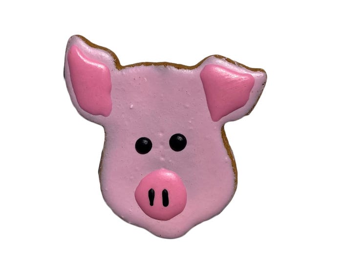 Sophies Natural Pet Treats Pig Shape Treat， 1 Cookie