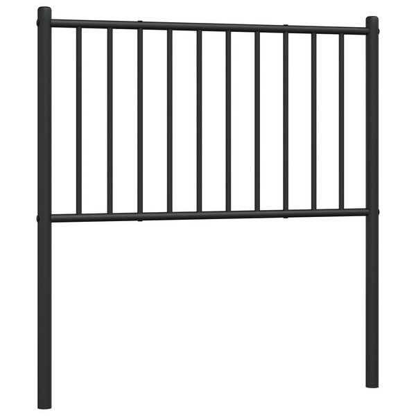 vidaXL Metal Headboard Decorative Steel Construction Headboard for Bedroom - - 37963301