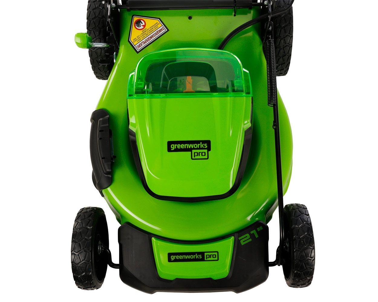 80V 21'' Self Propelled Lawn Mower  (2) 4.0 Ah Batteries | Greenworks Tools