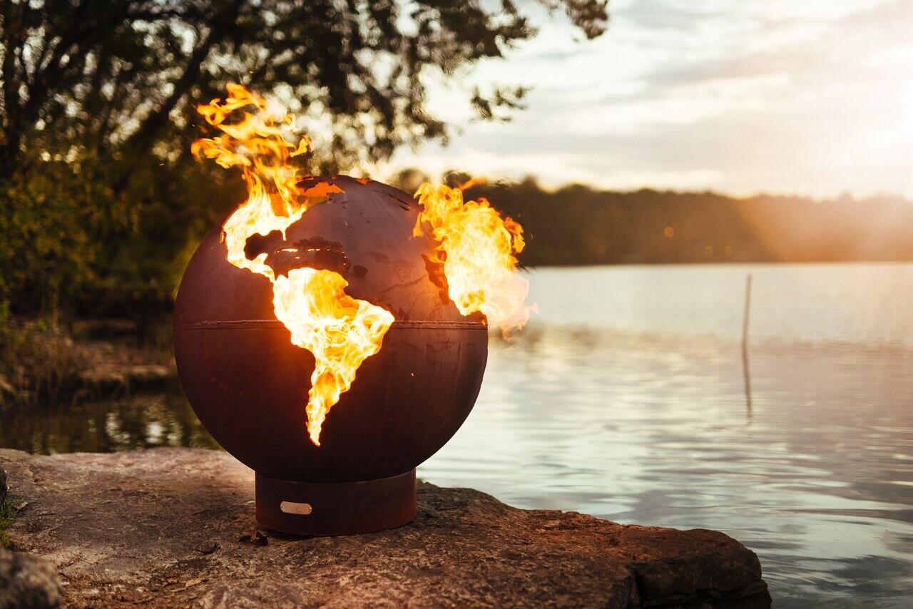 Fire Pit Art THIRDROCKMLS180LPAWEIS