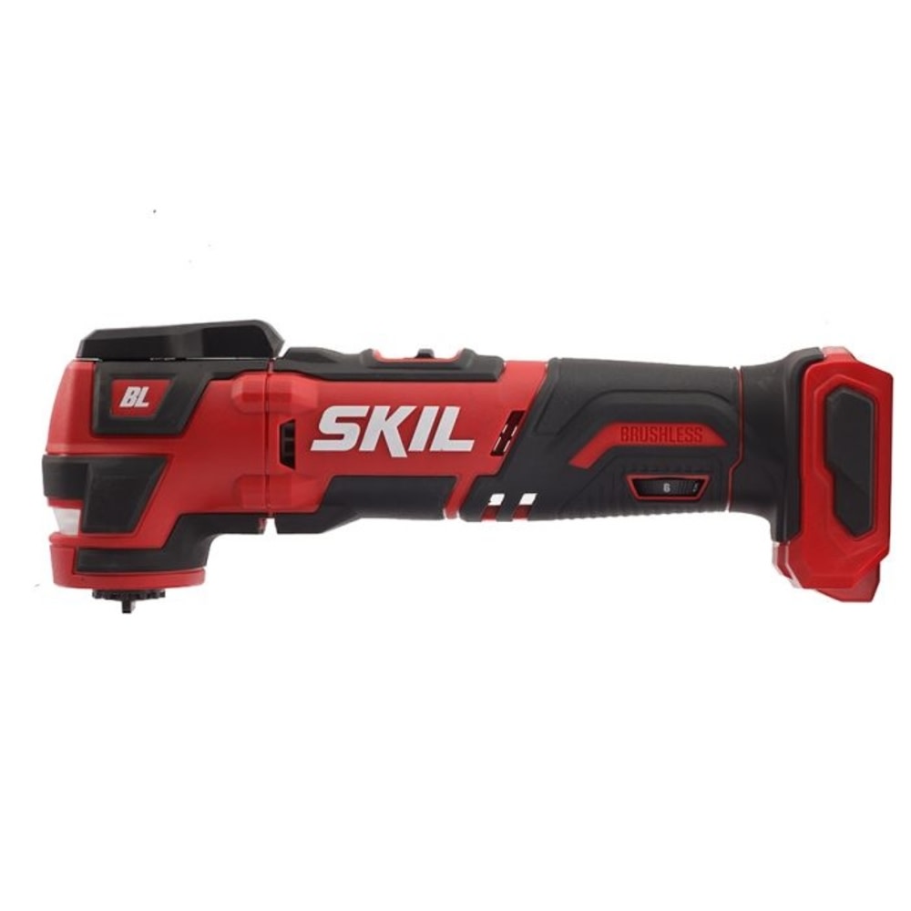 SKIL 3-Tool Kit: PWRCore 12 Brushless 12V 1/2 Inch Cordless Drill Driver， Oscillating MultiTool and Area Light， Includes 2.0Ah Lithium Battery and Standard Charger