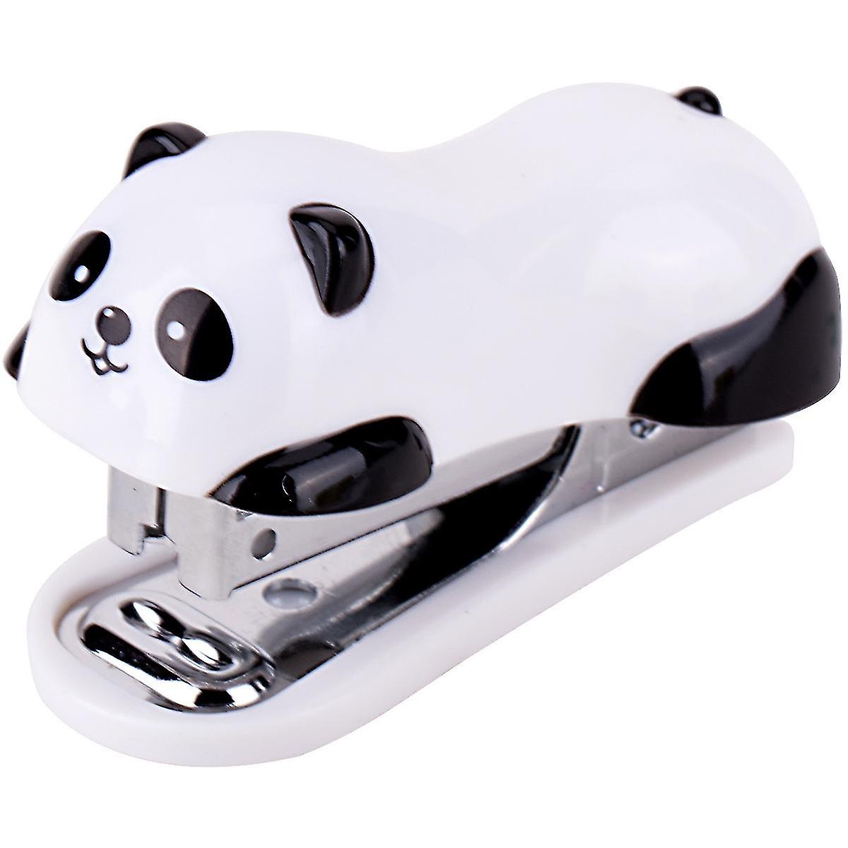 Miman Mini Panda Stapler， School Office Supplies Birthday Gift