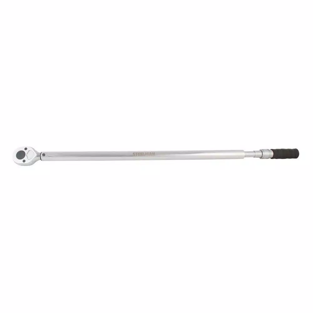 Steelman 3/4 in. Drive 1-Way Micro-Adjustable Torque Wrench and#8211; XDC Depot