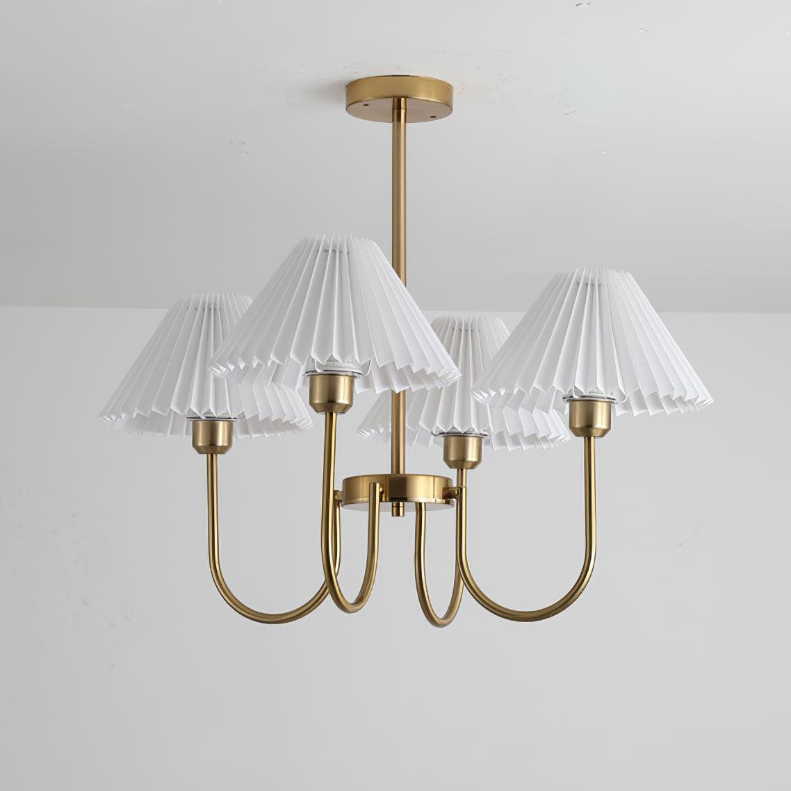 Lenore Pleated Chandelier