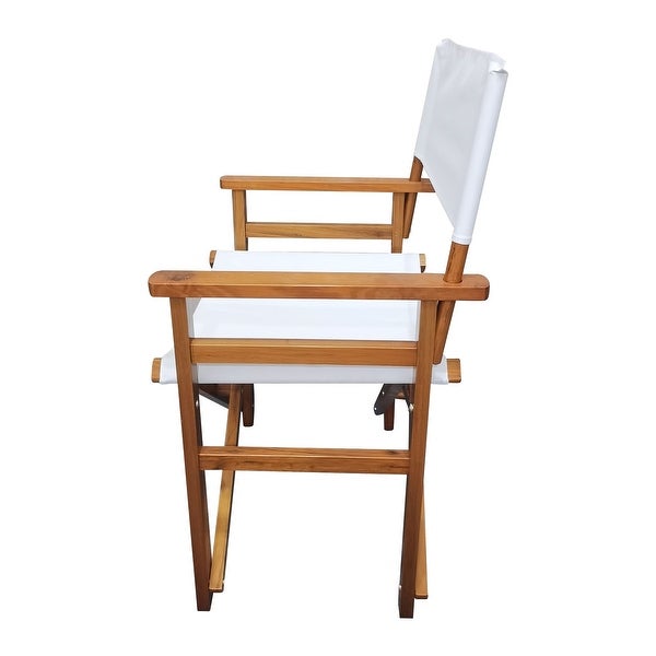 Wooden+ Canvas Folding Chair 2pcs/set - Overstock - 35780449