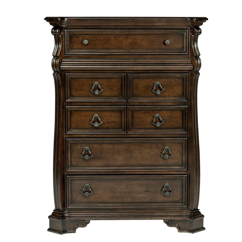 Gracewood Hollow Arbor Place Brownstone 6 Drawer Chest