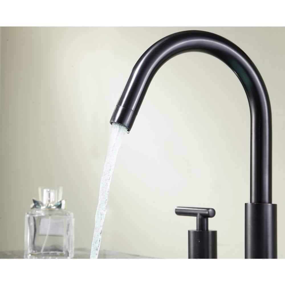 ANZZI Roman 8 in Widespread 2Handle Bathroom Faucet in Oil Rubbed Bronze