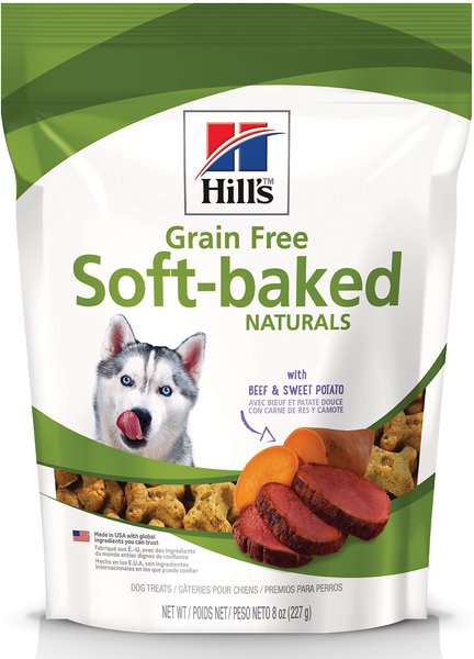 Hill's Grain-Free Soft-Baked Naturals with Beef and Sweet Potatoes Dog Treats