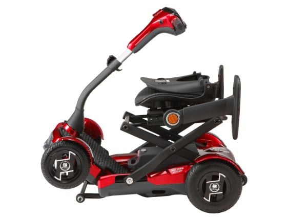 Ev Rider S26Af-Rm Teqno 4 Wheel Power Scooter Ruby Red