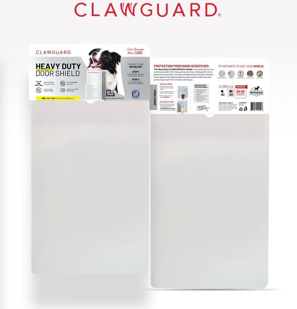 CLAWGUARD Heavy Duty Door Scratch Shield