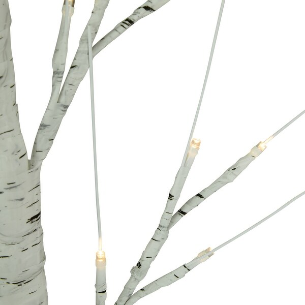 LED Lighted Birch Twig Christmas Tree