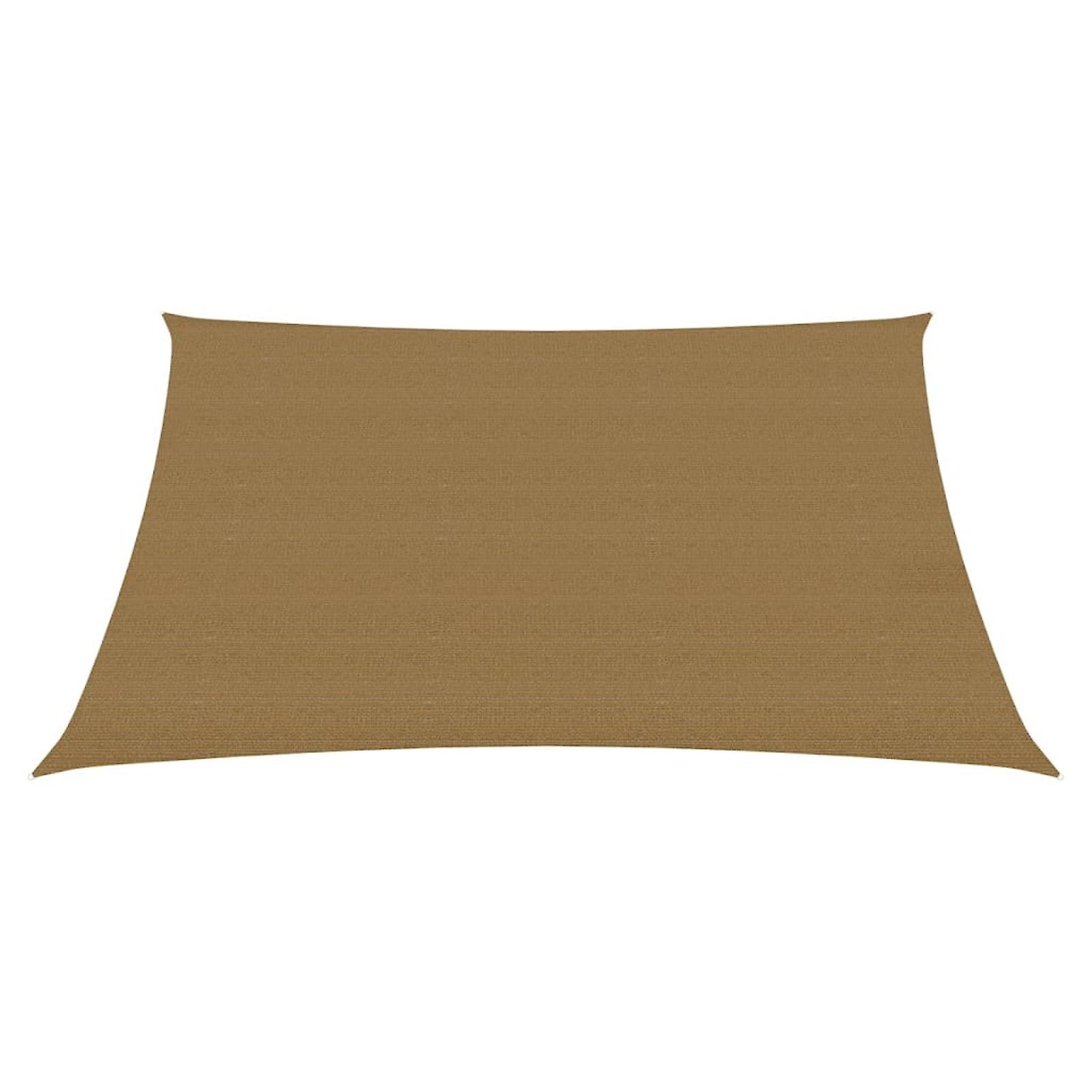 Sunshade Sail 160 G/m Taupe 3/4x2 M Hdpe No.360680