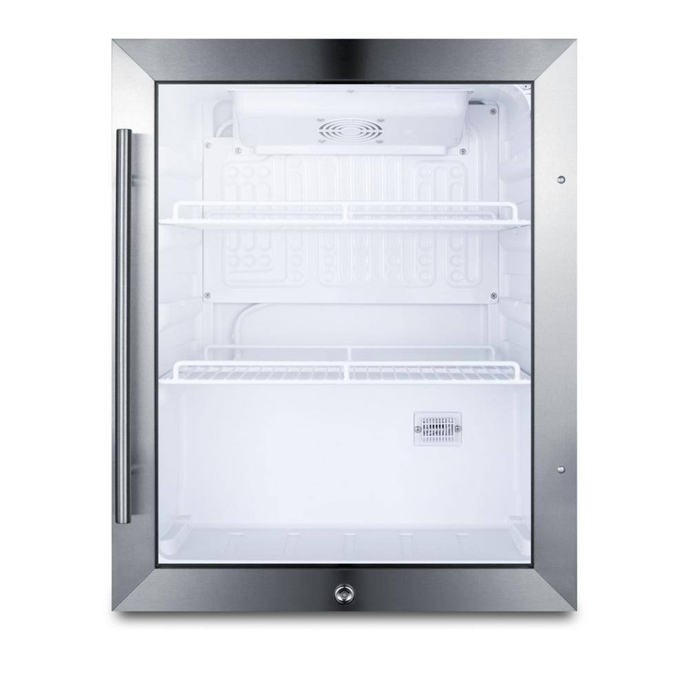 Summit Appliance 19 in. 2.1 cu. ft. Commercial Refrigerator in Black SCR314L