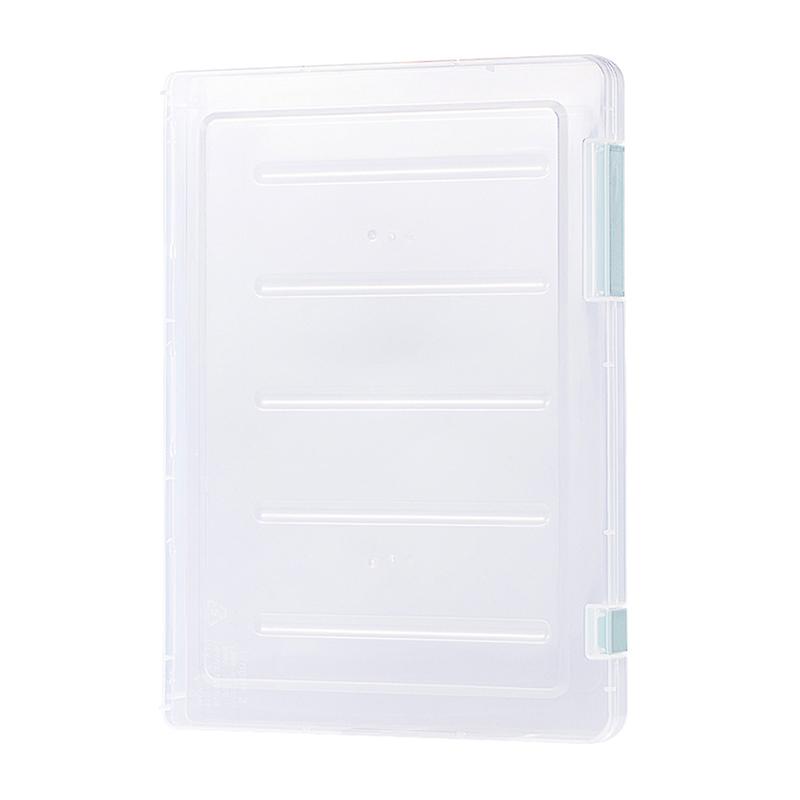 A4 Transparent File Folder Large Capacity Paper Data Book File Organizer Portfolio Office Stationery Storage Home Oragnise