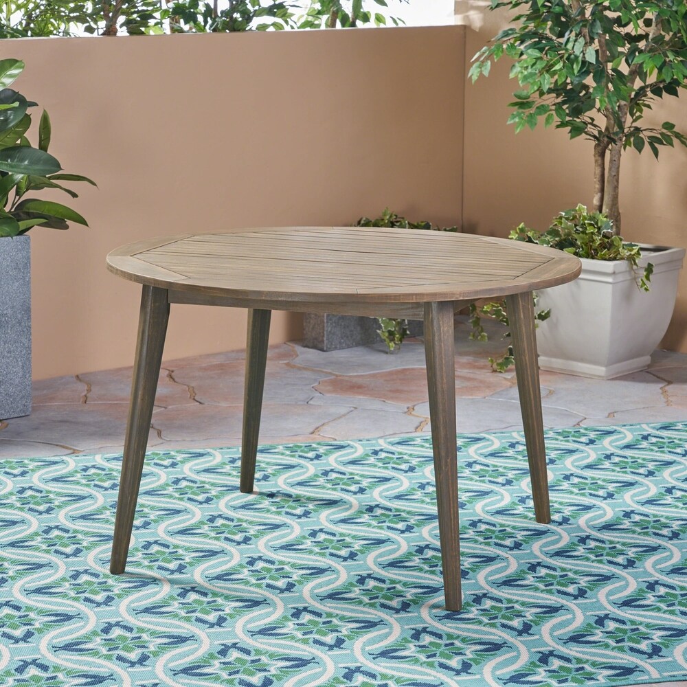 Stamford Outdoor Acacia Dining Table by Christopher Knight Home