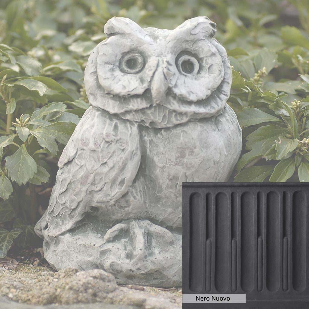 Campania International Merrie Little Owl Statue