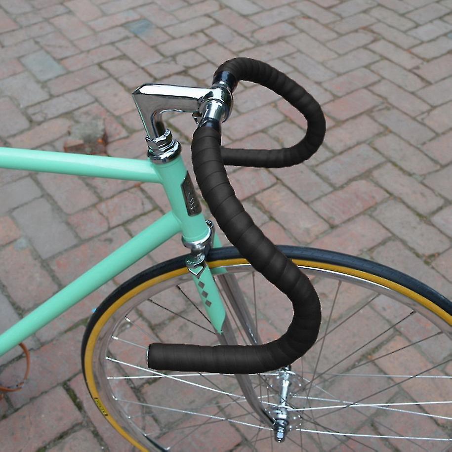 Bicycle Bike Cork Non-slip Handlebar Handle Bar Grip Rubber Foam Wrap Tapes