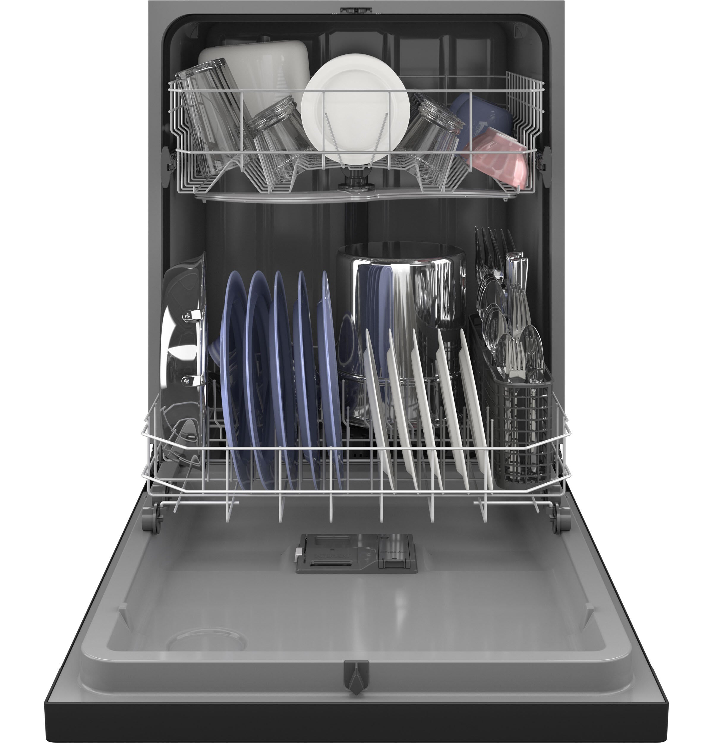 Ge Appliances GDF450PGRBB Ge® Dishwasher With Front Controls