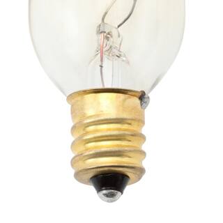 Titan Lighting Ogden Collection 40-Watt Incandescent T6 Candelabra Filament Light Bulb - Vintage Style Light Bulb TN-38005