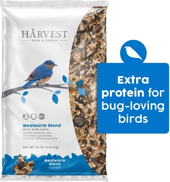 Harvest Seed and Supply Mealworm Wild Bird Food