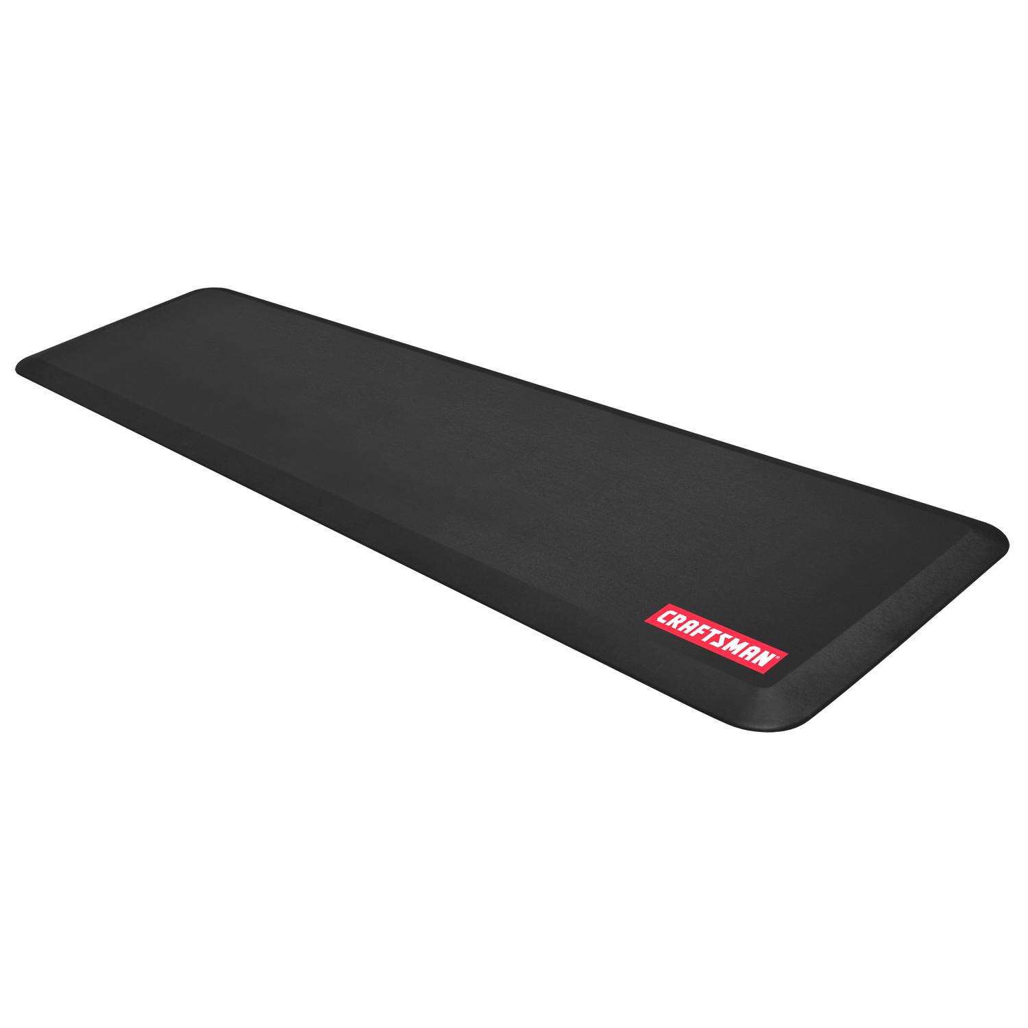 Craftsman 72 in. L X 20 in. W Black Polyurethane Foam Anti Fatigue Mat