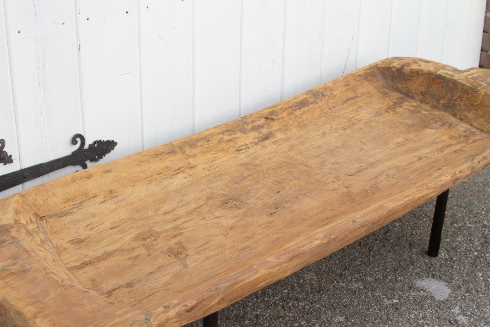 Antique Naga Wooden Trough Table   Rustic   Coffee Tables   by De cor  Houzz