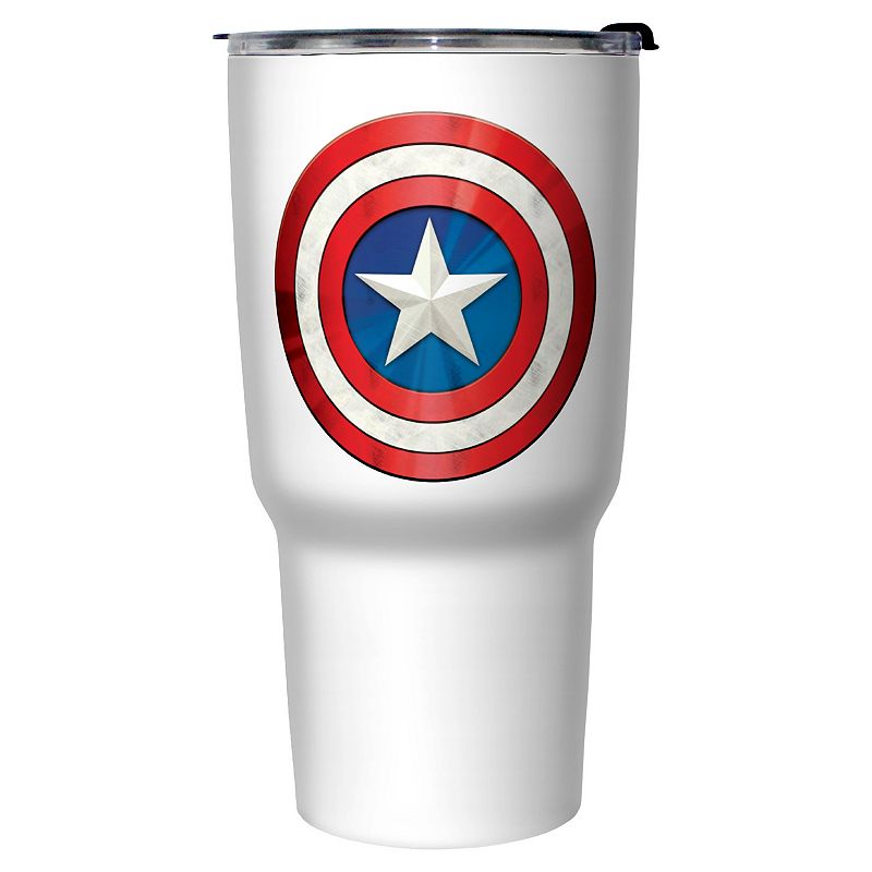 Captain America Shiny Shield 27-oz. Stainless Steel Travel Mug