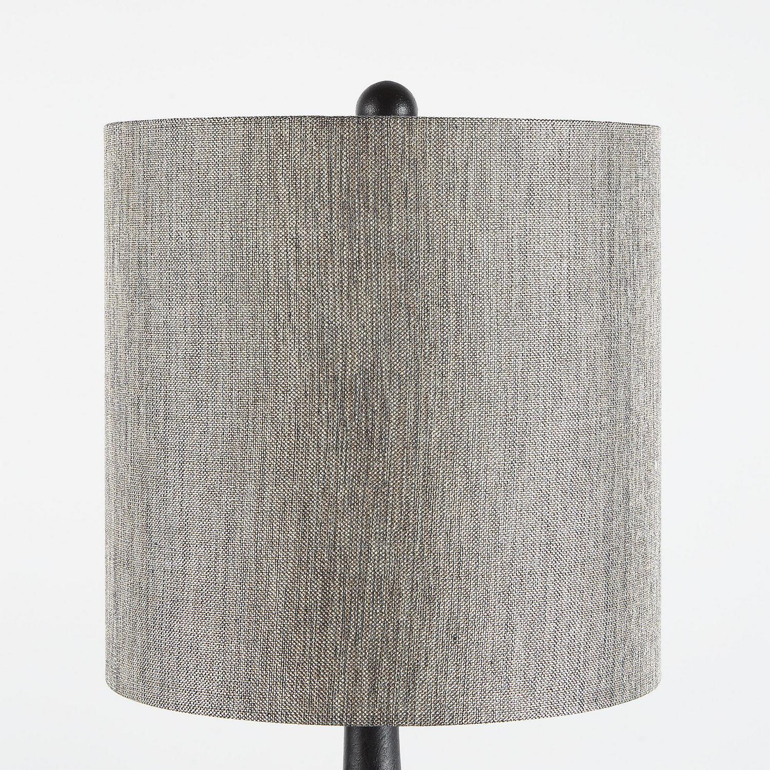 The Black Clove Table Lamp with Shade， CFL Bulb Included