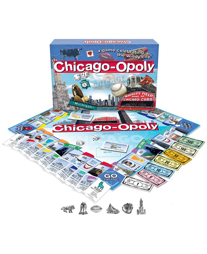 MasterPieces Puzzles Chicago-opoly