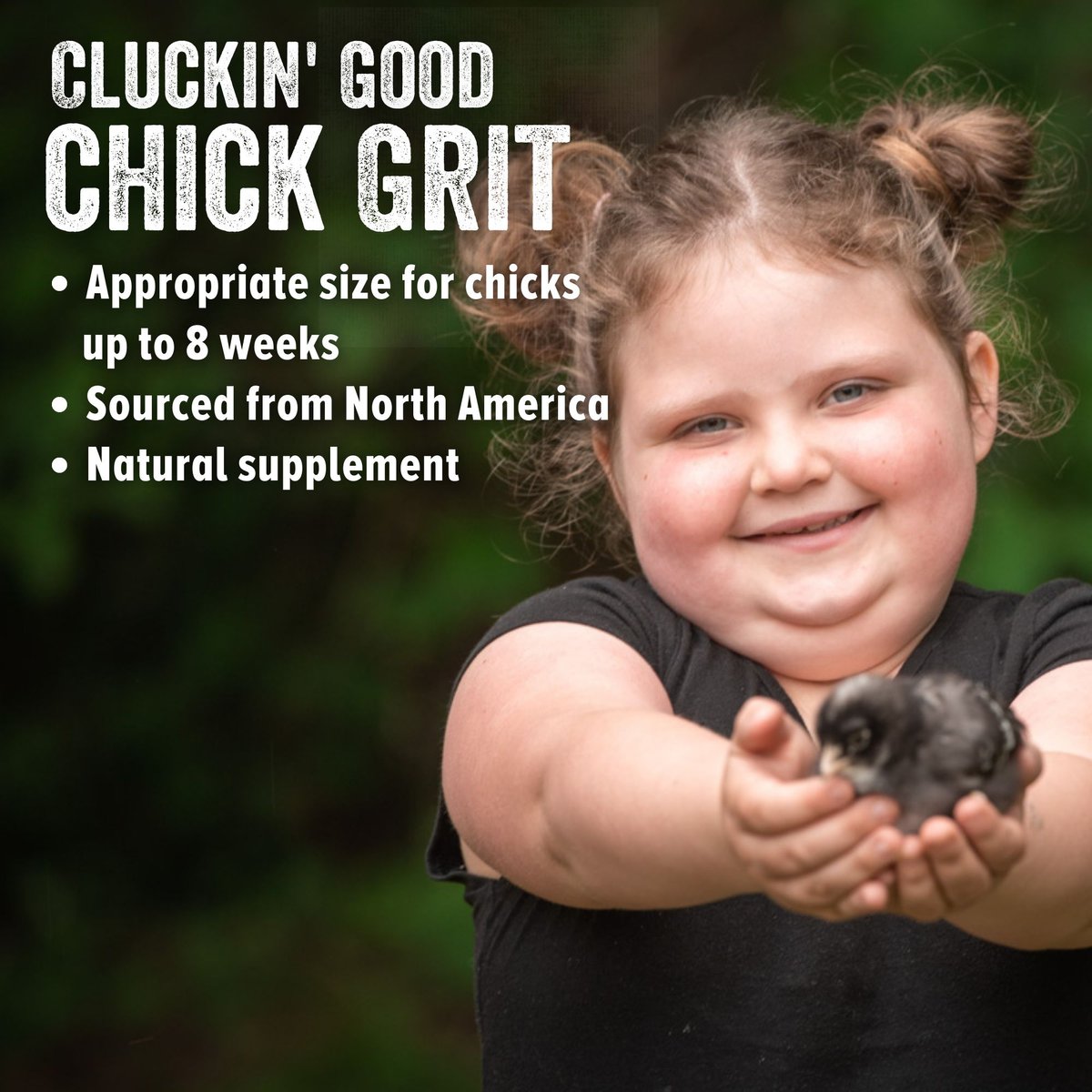 Scratch and Peck Feeds Cluckin' Good Chick Grit Chicken Supplement， 7-lb bag