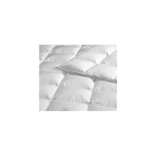 Highland Feather  725 Loft Hutterite White Goose Down Iceland Duvet/Comforter 500TC Casing with Corner Ties King/Deluxe (45oz)