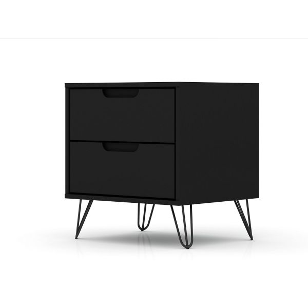 Rockefeller 2.0 Nightstand in Black