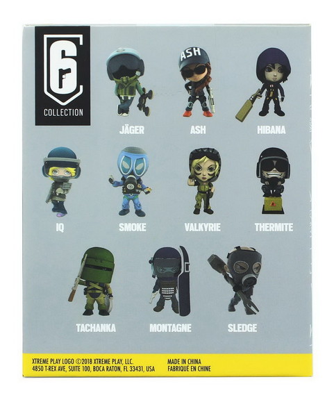 Rainbow Six 3 Inch Mini Figure  Ash